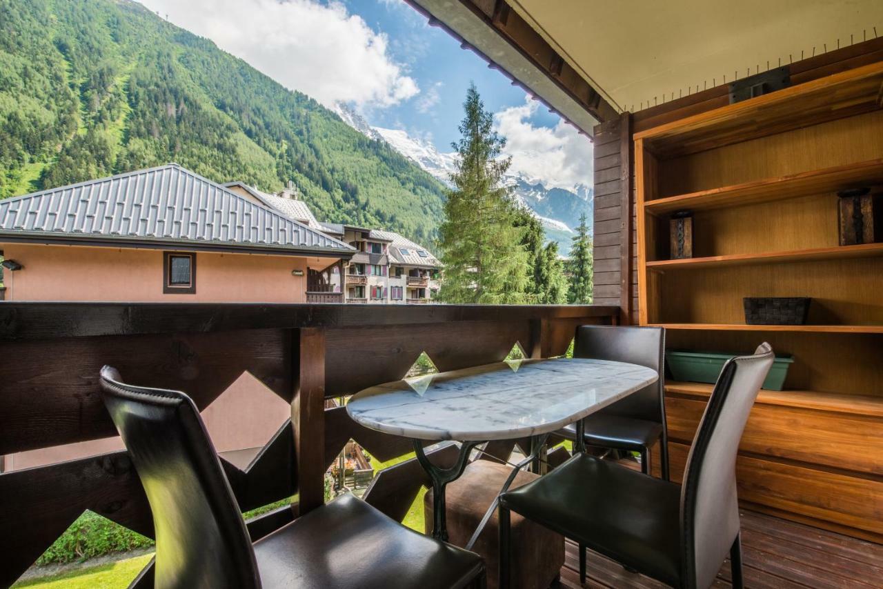 Studio Chamonix Centre With Mont-Blanc View Appartamento Esterno foto