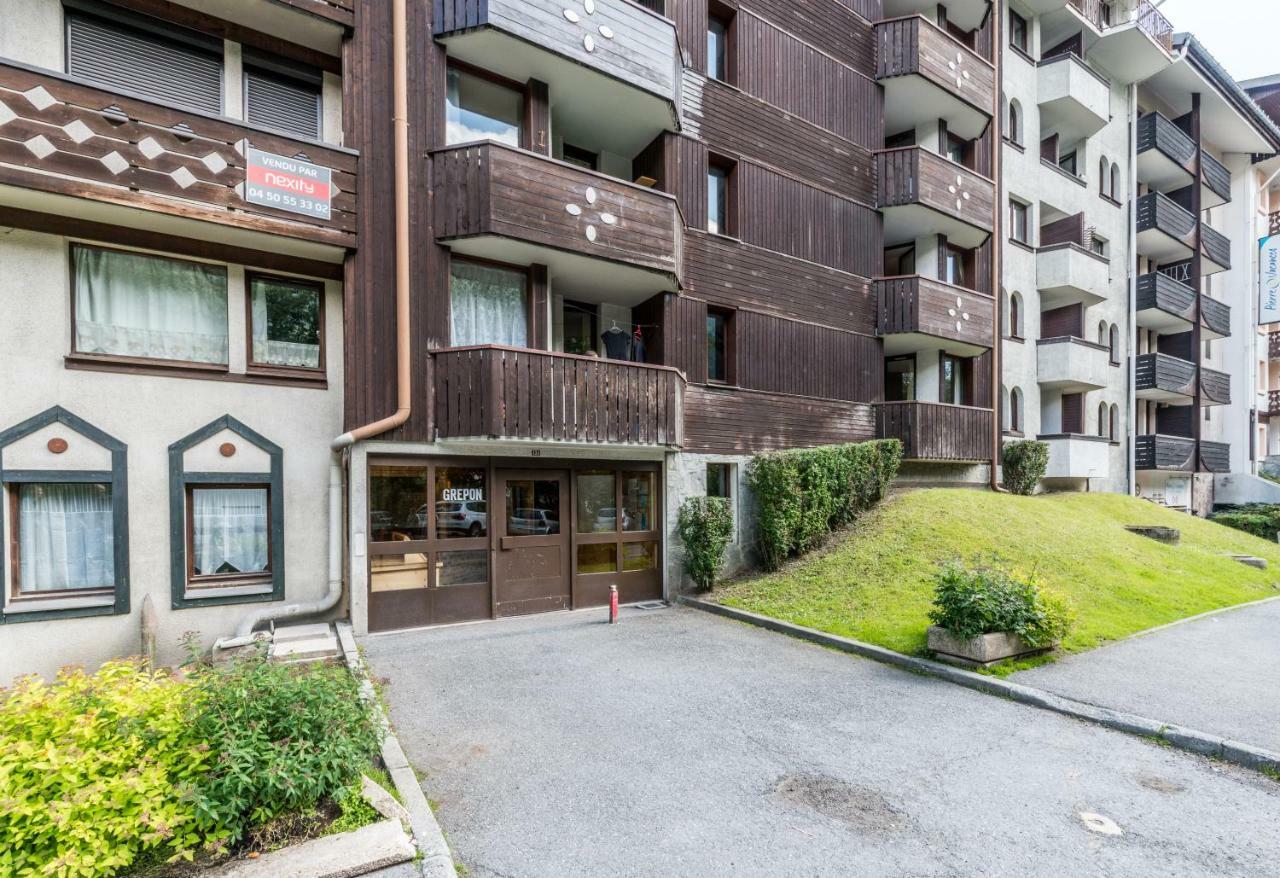 Studio Chamonix Centre With Mont-Blanc View Appartamento Esterno foto